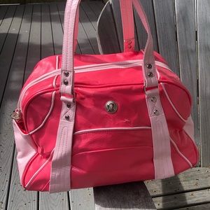 Vintage lululemon gym bag in pink